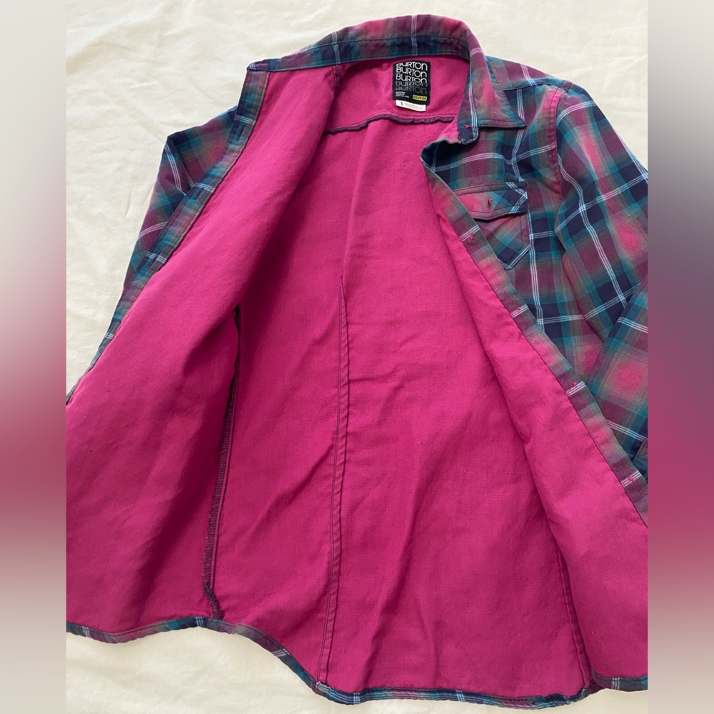 BURTON - Dry Ride Flannel - Small - Picture 4 of 5